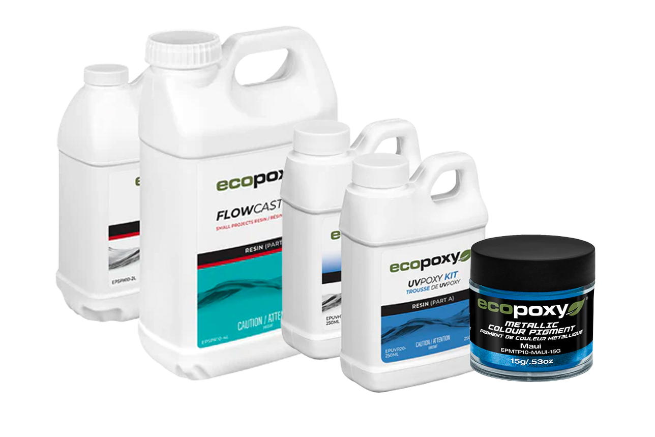 EcoPoxy FlowCast Kit - Casting Epoxy Resin