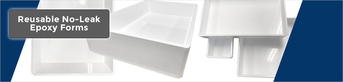 Reusable No-Leak Epoxy Forms