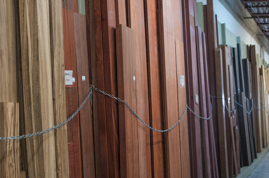 Hardwood Boards Rough Cut - Builders Surplus