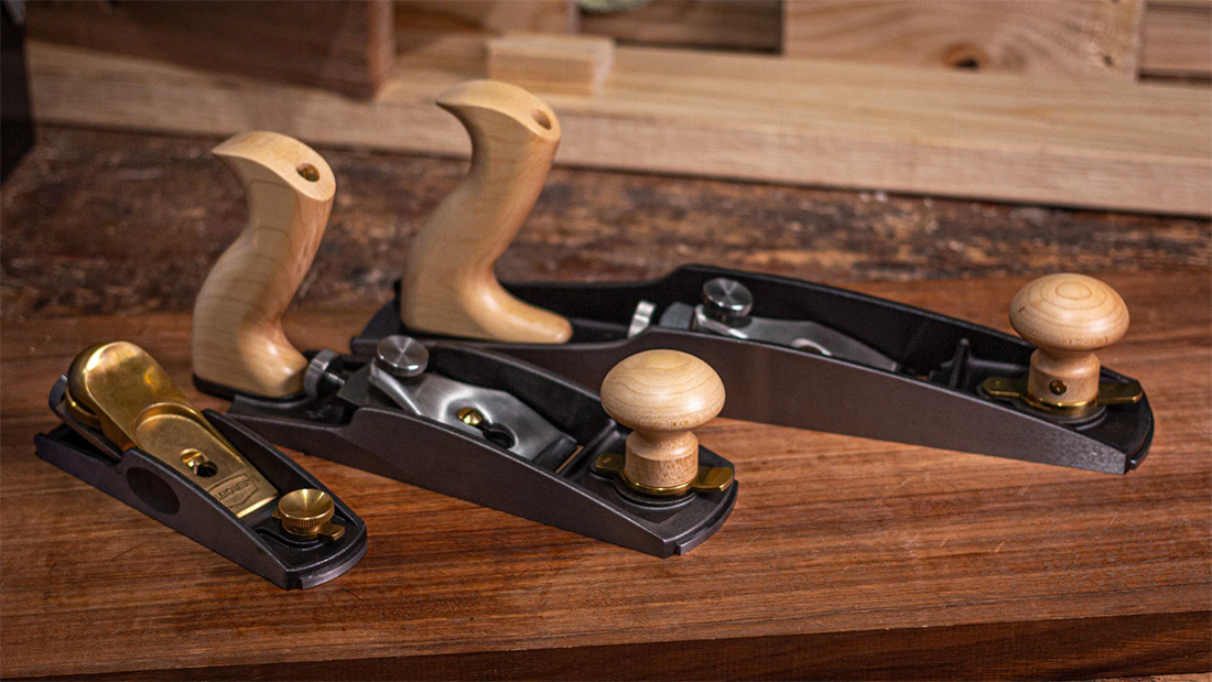 Melbourne Tool Company Low Angle Block, Smoothing and Jack Plane Kit