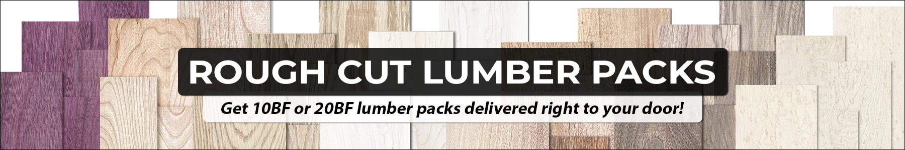 Rough Cut Lumber Packs for sale