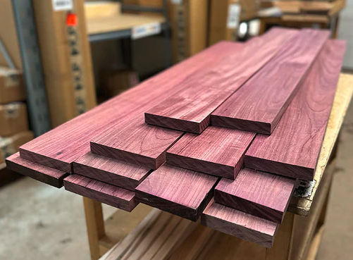 Purpleheart wood for sale