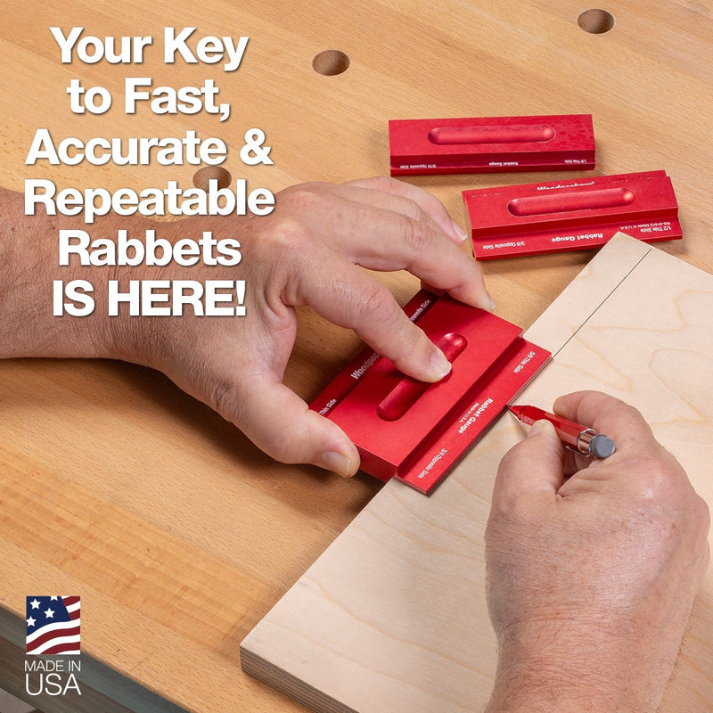 Download Rabbet Gauge - OneTime Tool - KJP Select Hardwoods