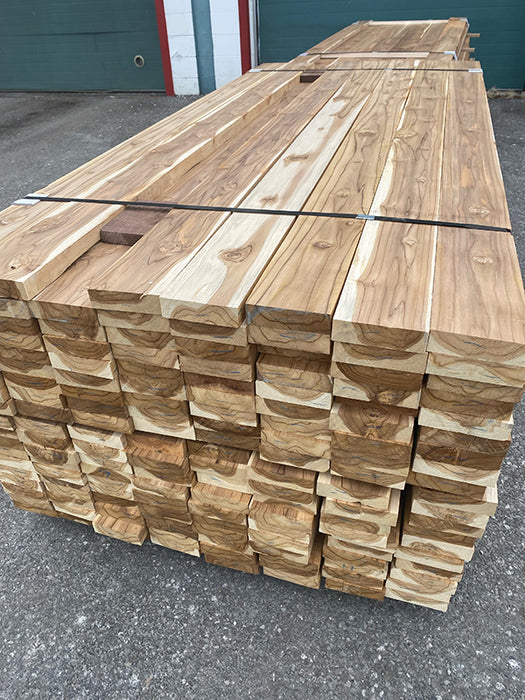 Rough Cut Teak Lumber — KJP Select Hardwoods