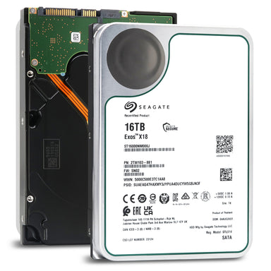 Seagate Exos X16 ST16000NM001G 16TB SATA 3.5 HDD — ServerPartDeals.com