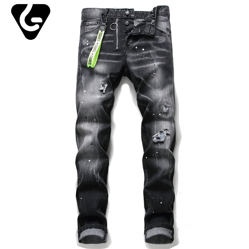 BUY KT-SHIELD Mens Denim Owl Jeans ON SALE NOW! - Rugged Motorbike Jeans