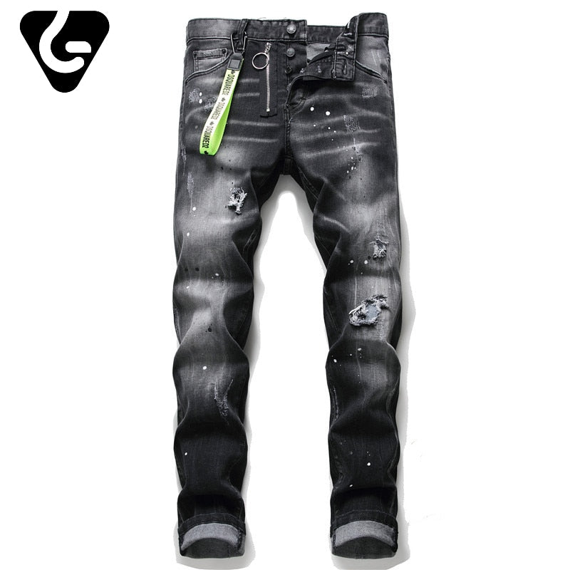 BUY KT-SHIELD Mens Denim Owl Jeans ON SALE NOW! - Rugged Motorbike Jeans