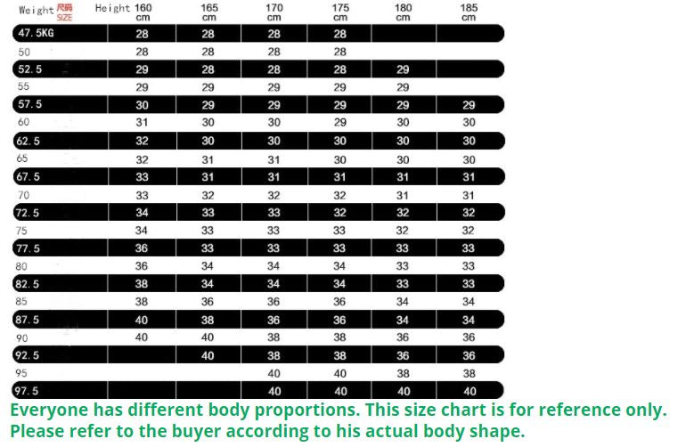 mens motobike trousers sizing