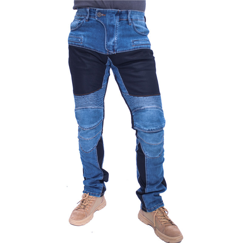 BUY TKOSM Adventure Biker Denim Jeans With Mesh ON SALE NOW! - Rugged ...