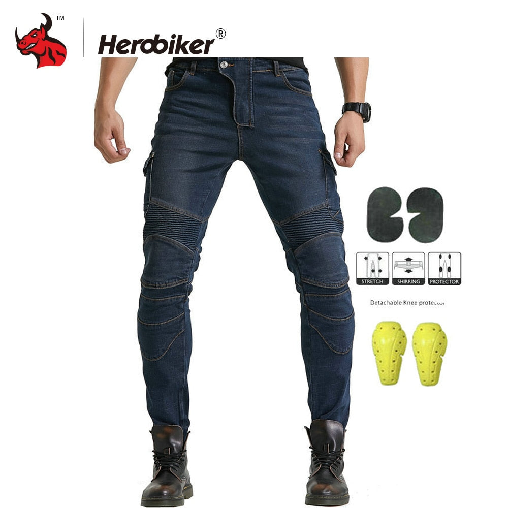 BUY DUHAN Windproof Motorcycle Jeans Men's ON SALE NOW! - Rugged ...