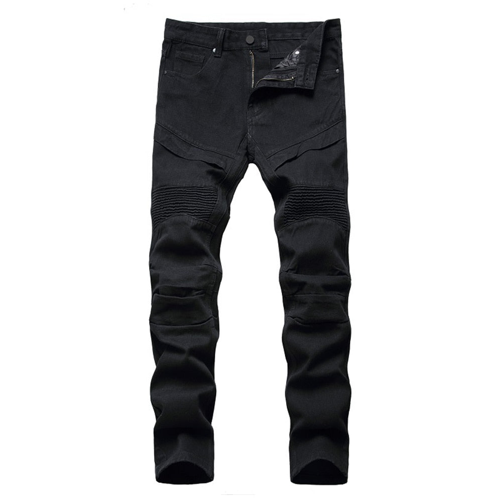 BUY ZEESHANT Denim Cargo Pants ON SALE NOW! - Rugged Motorbike Jeans