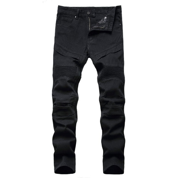 BUY ZEESHANT Denim Cargo Pants ON SALE NOW! - Rugged Motorbike Jeans