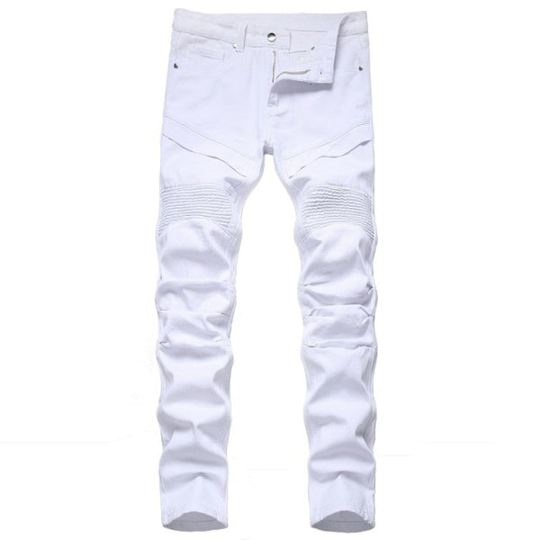 BUY ZEESHANT Denim Cargo Pants ON SALE NOW! - Rugged Motorbike Jeans