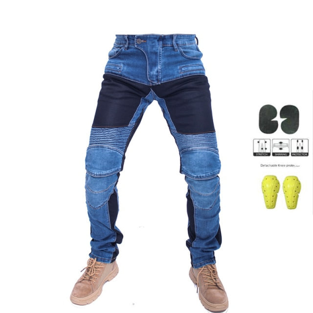 BUY BENKIA Motorcycle Pants Racing Denim Jeans ON SALE NOW! - Rugged ...