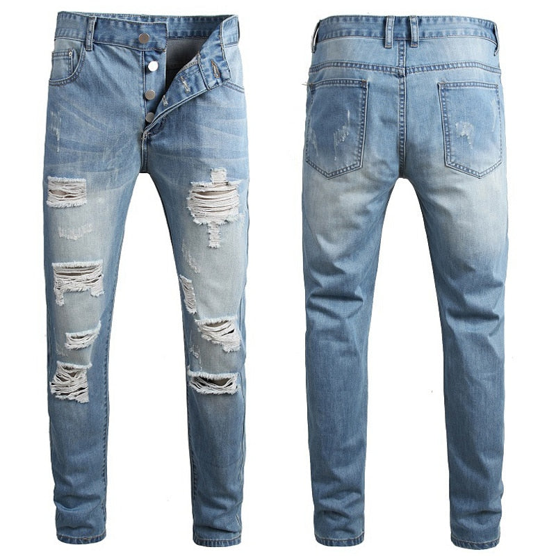 BUY KT-SHIELD Mens Biker Faded Jeans ON SALE NOW! - Rugged Motorbike Jeans