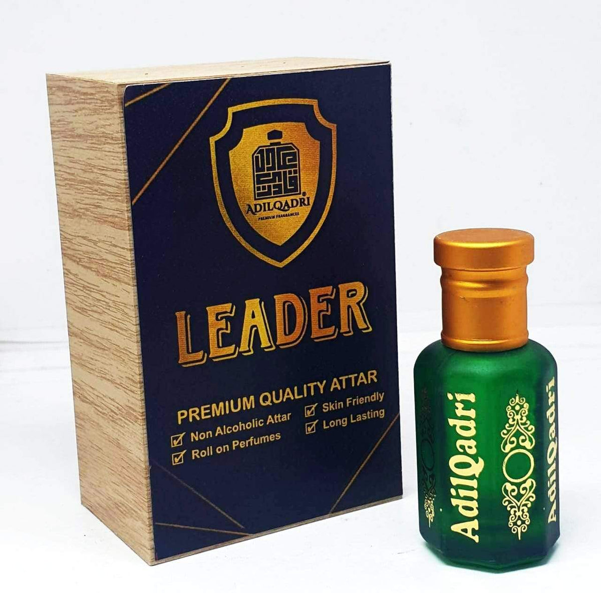 AdilQadri Leader Spicy Premium Quality 10 ML Attar (French Spicy Perfume) With Attractive Wooden Box