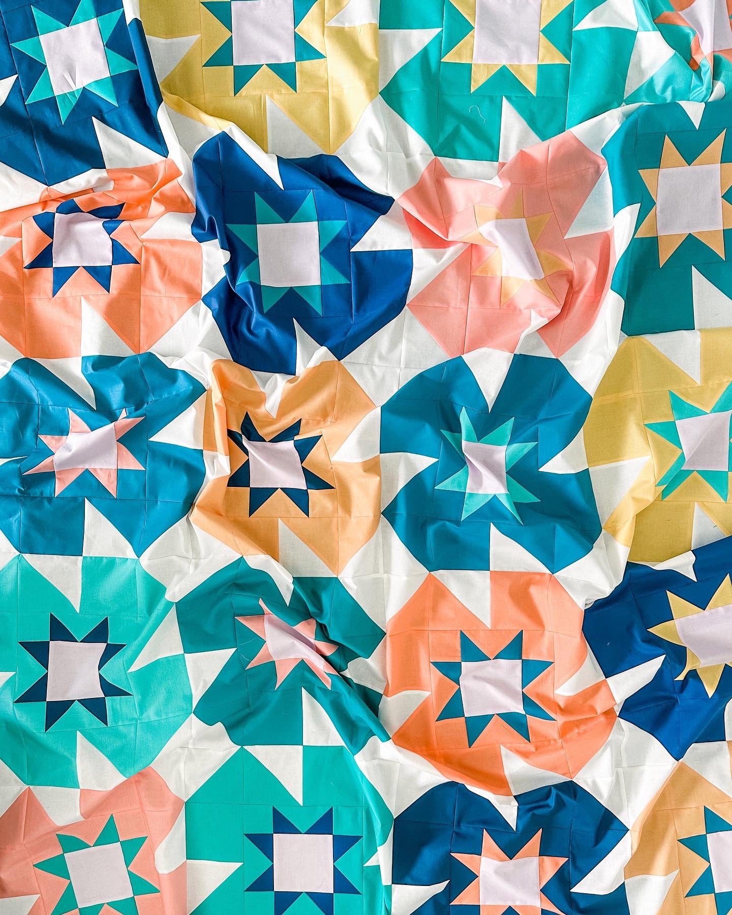 Summer Garden Quilt Pattern - Running Stitch Quilts