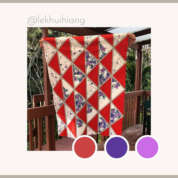 Deltille Quilt Pattern by Julie Burton of Running Stitch Quilts