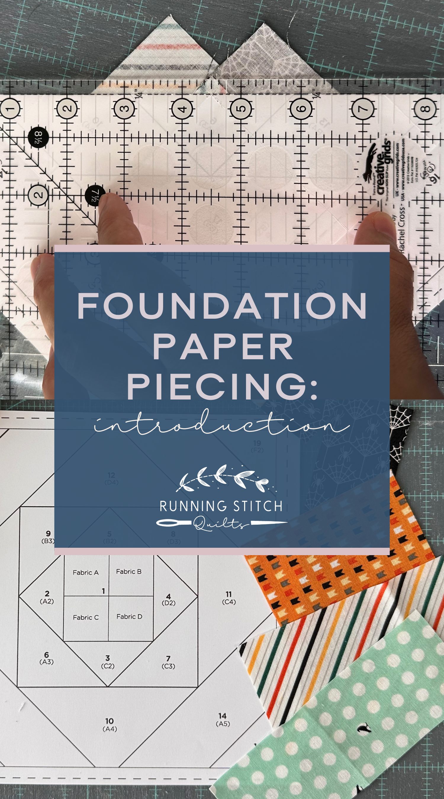 Foundation Paper Piecing (FPP) with Freezer Paper — Video Tutorial /  Mini-Class – whole circle studio