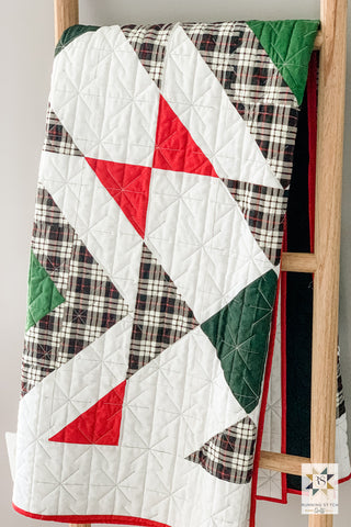 Christmas Noughts and Crosses by Julie Burton of Running Stitch Quilts