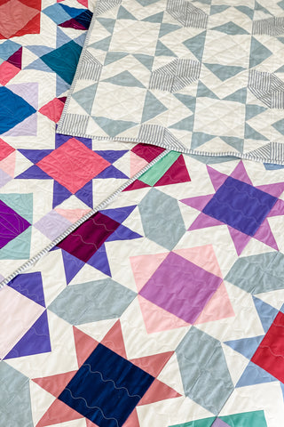 Square Burst by Julie Burton of Running Stitch Quilts