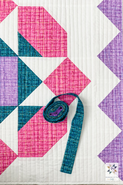 How to make a quilted pillow sham by Julie Burton of Running Stitch Quilts