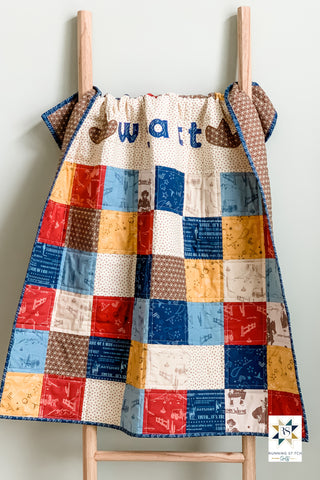 Baby Cowboy by Julie Burton of Running Stitch Quilts