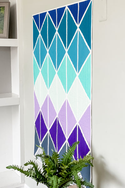 Deltille Quilt Pattern by Julie Burton of Running Stitch Quilts