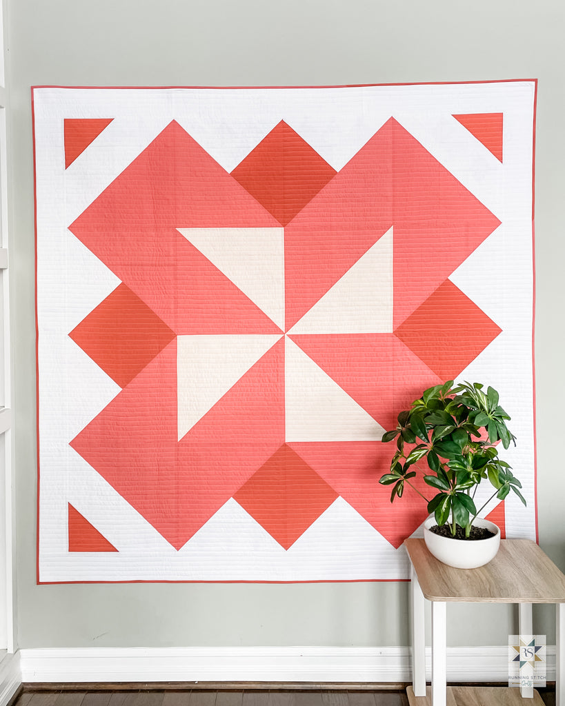 Evenflow Quilt by Julie Burton of Running Stitch Quilts