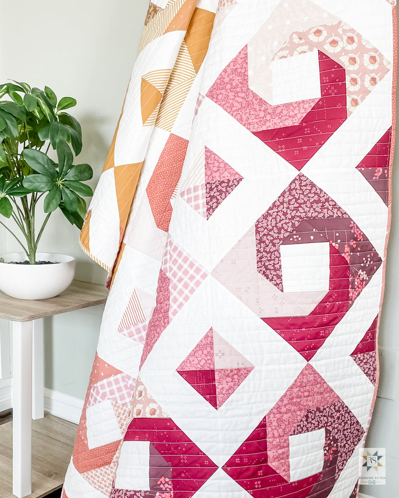 Scrappy Hurrication Quilt - Running Stitch Quilts