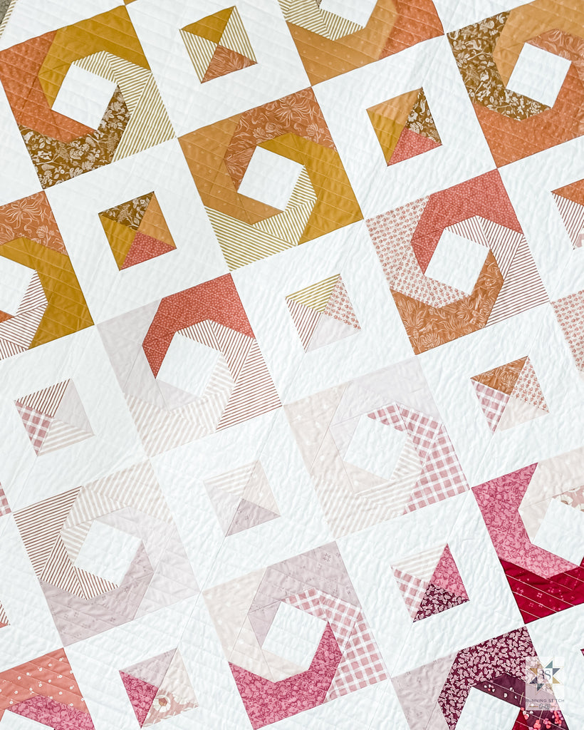 Scrappy Hurrication Quilt - Running Stitch Quilts