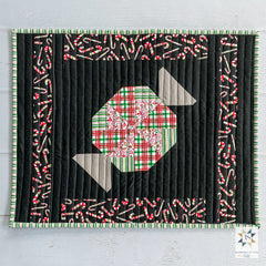 Quilted Placemat Tutorial by Julie Burton of Running Stitch Quilts