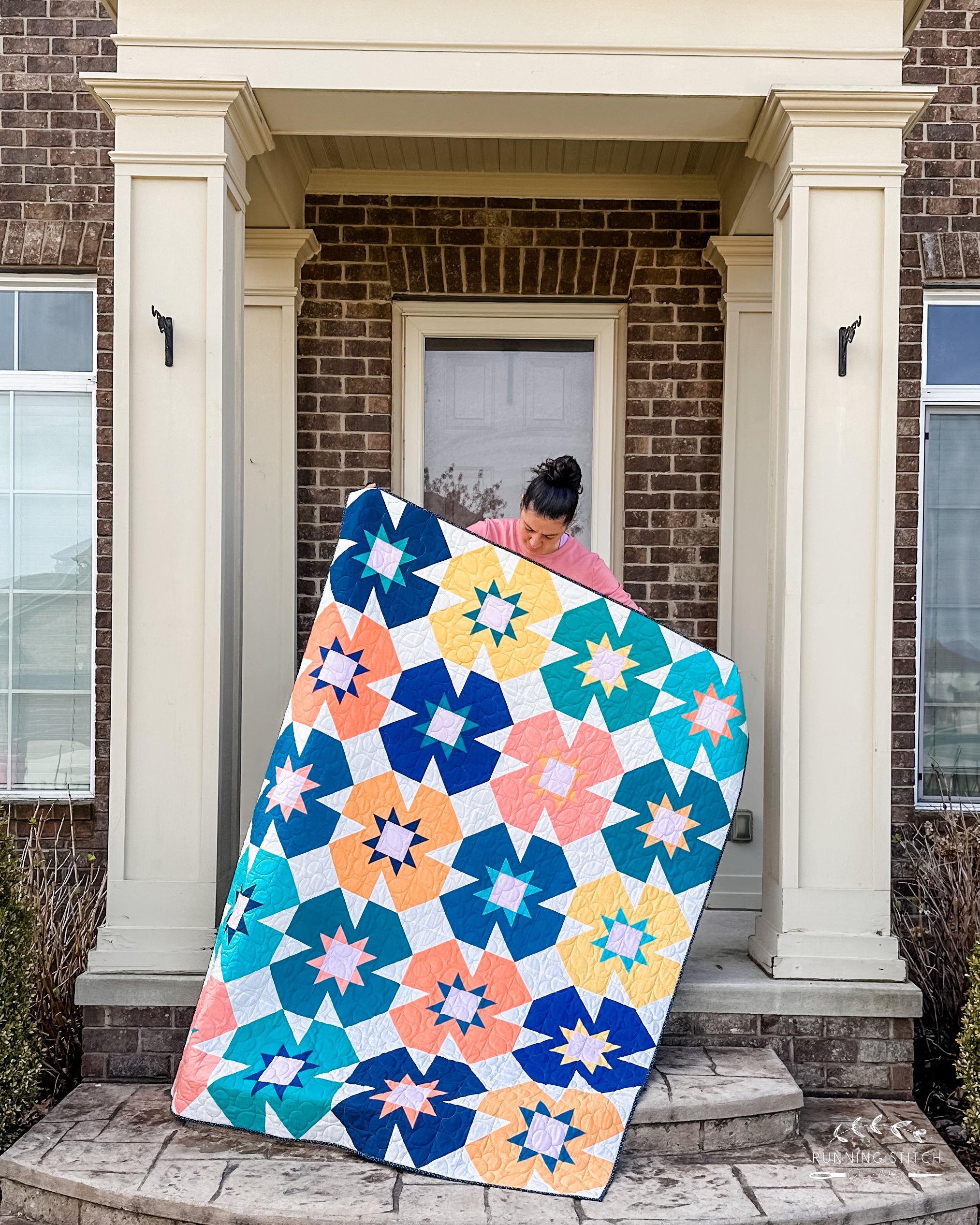 Summer Garden Quilt Pattern - Running Stitch Quilts