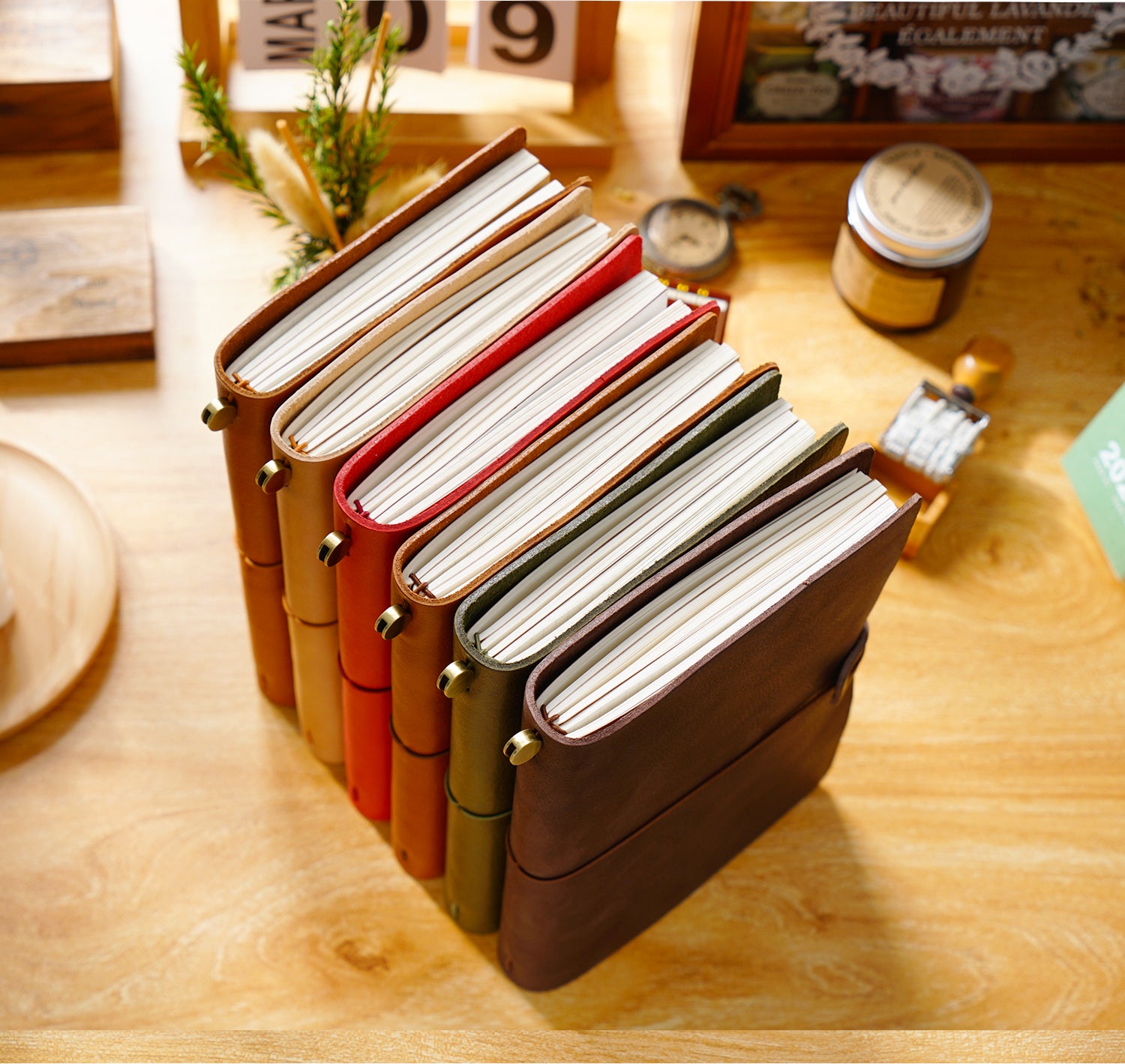 A5 Leather Journal Cover Organizer / A5 Leather Traveler's Notebook /  Midori Style A5 Refillable Travel Notebook Wallet - Notebook - AliExpress