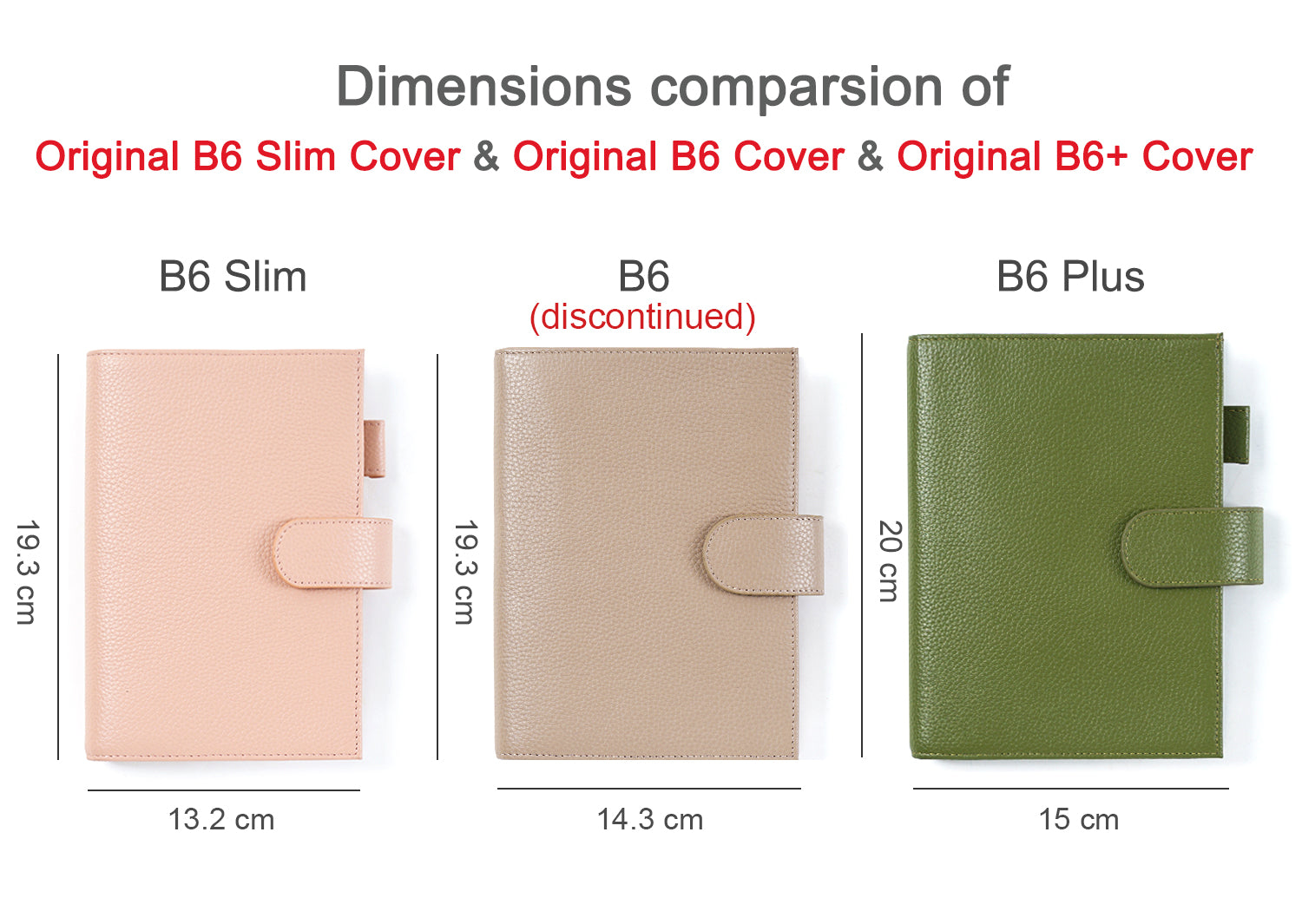 Moterm Original Planner Cover - B6 Slim (Pebbled)