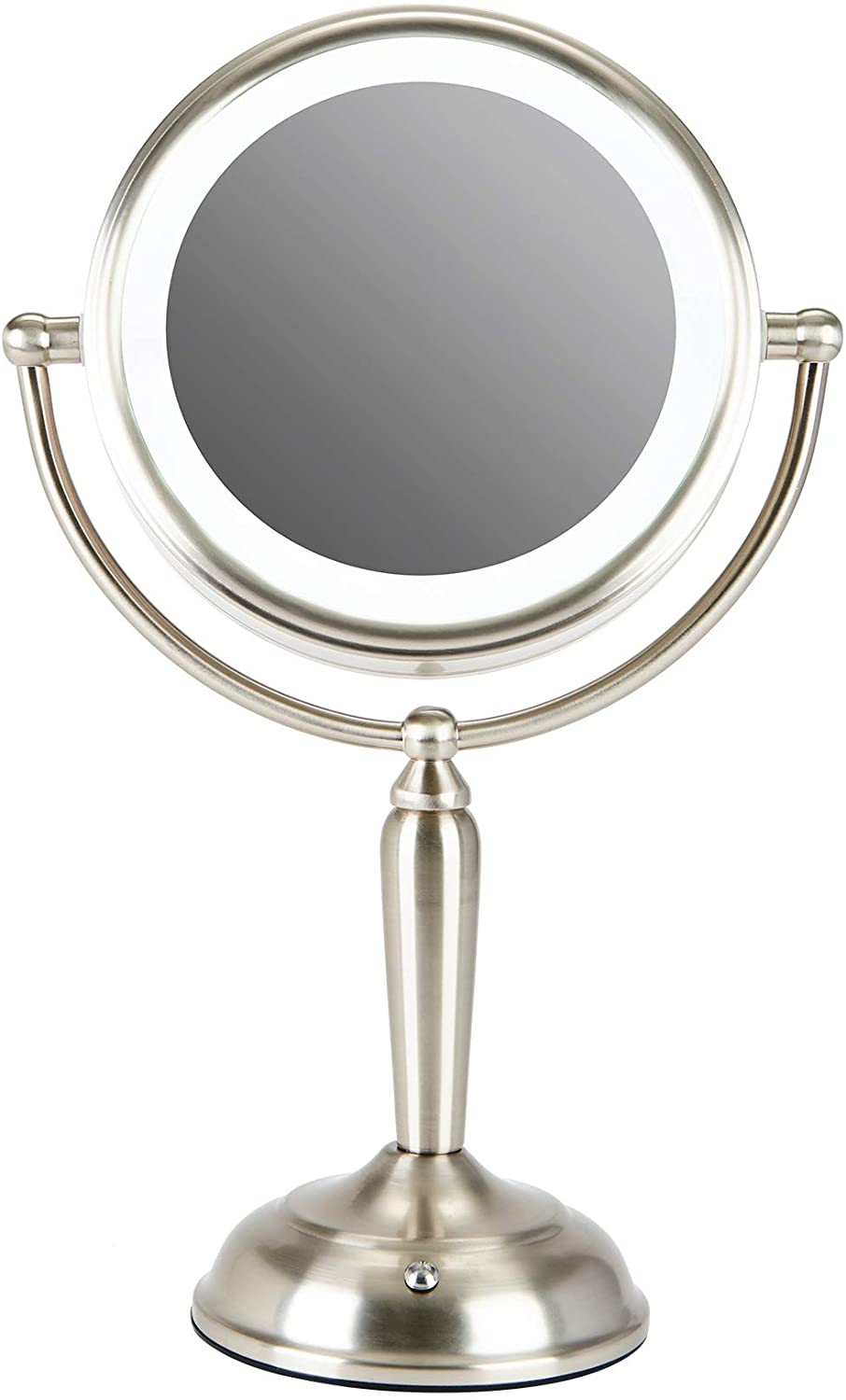 lighted magnifying makeup mirror