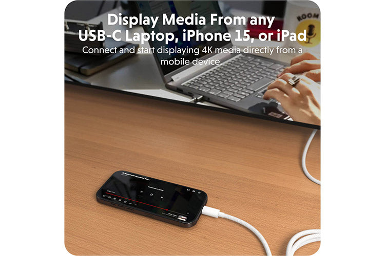 Display Media Directly From Your iPhone 15 and iPad