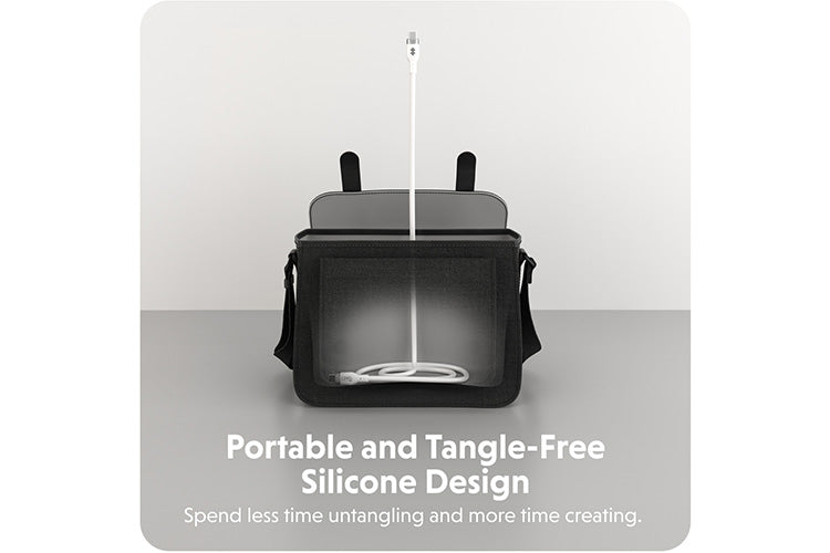 Portable and Tangle-Free Silicone Design