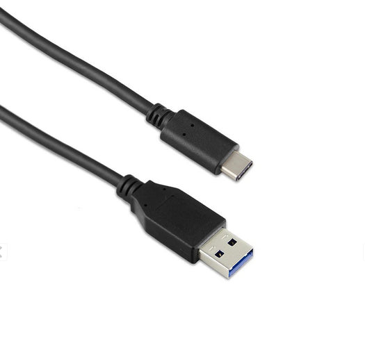 A picture of a USB-A to USB-C cable, which many consider a must-have item for remote work.