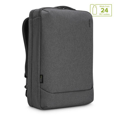 grey convertible ladies laptop backpack