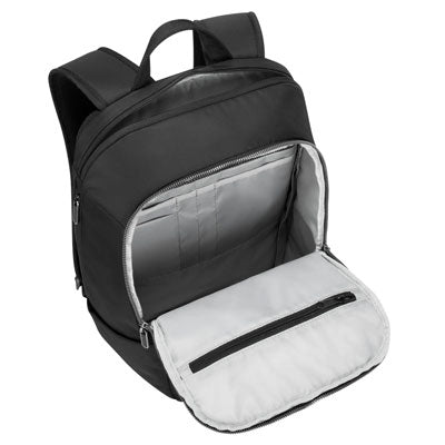 View of the inside of the Urban Expandable Backpack from Targus