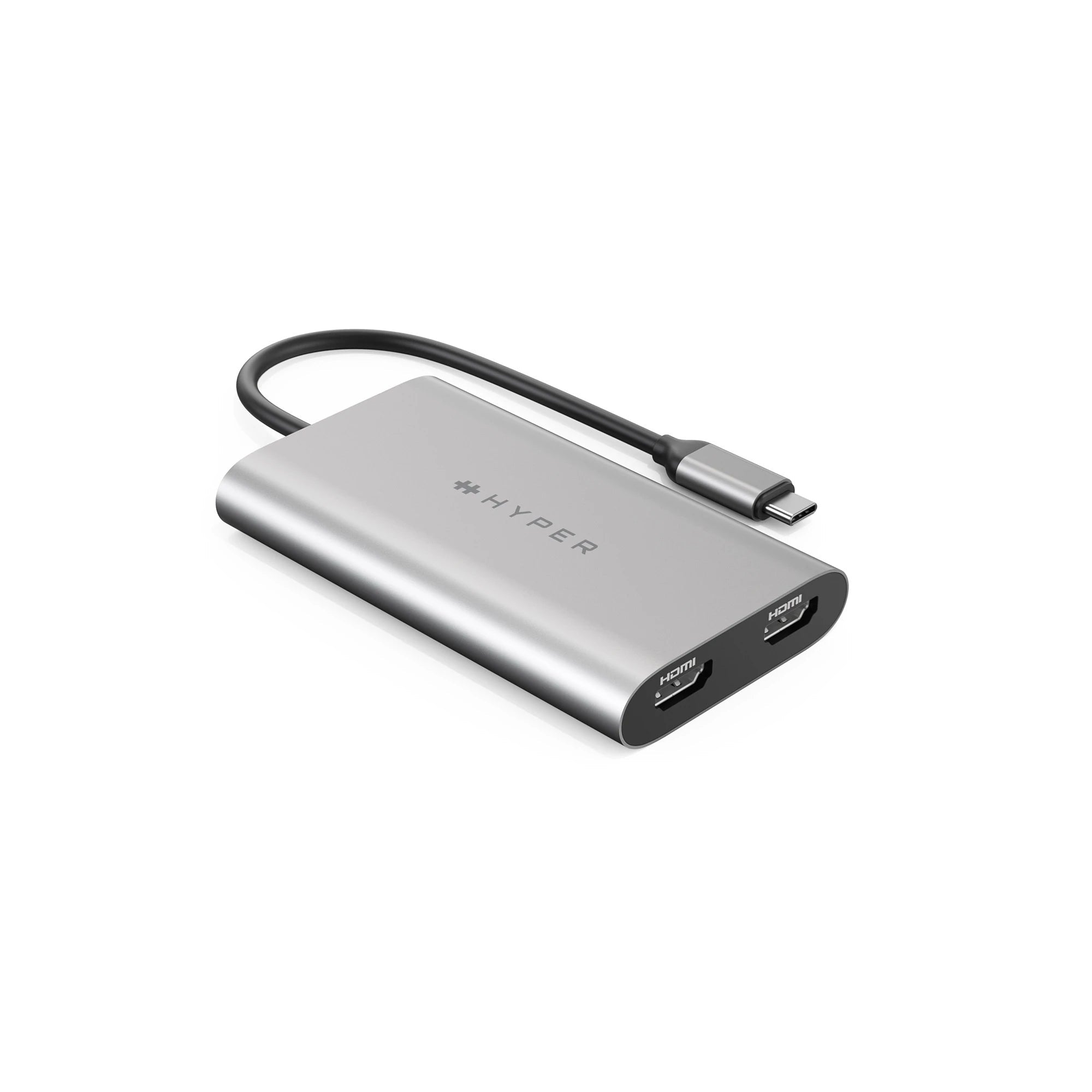 Hyper HyperDrive Dual 4K HDMI Adapter For M1/M2/M3 MacBook