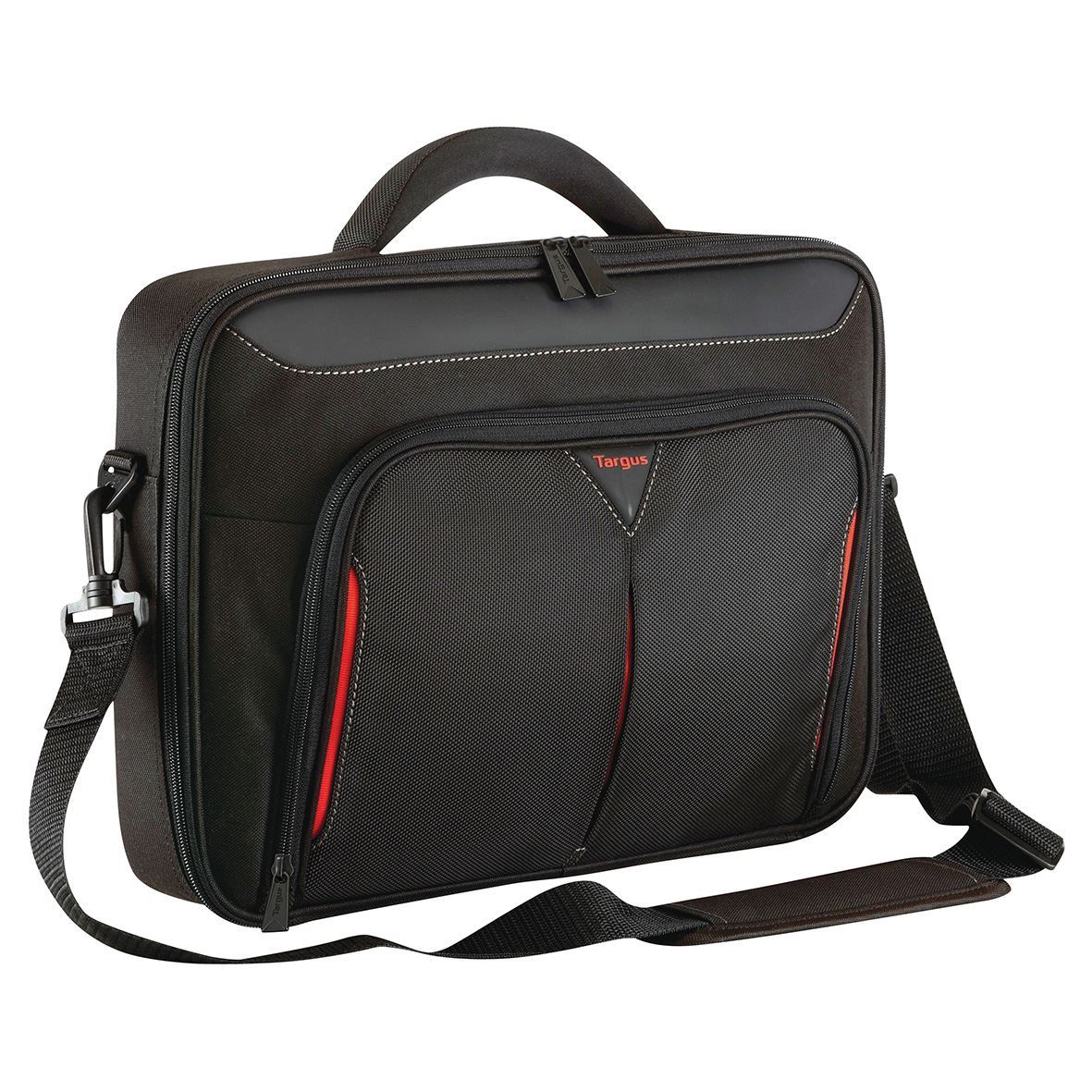 Targus Classic 14 Clamshell Case - Black/Red