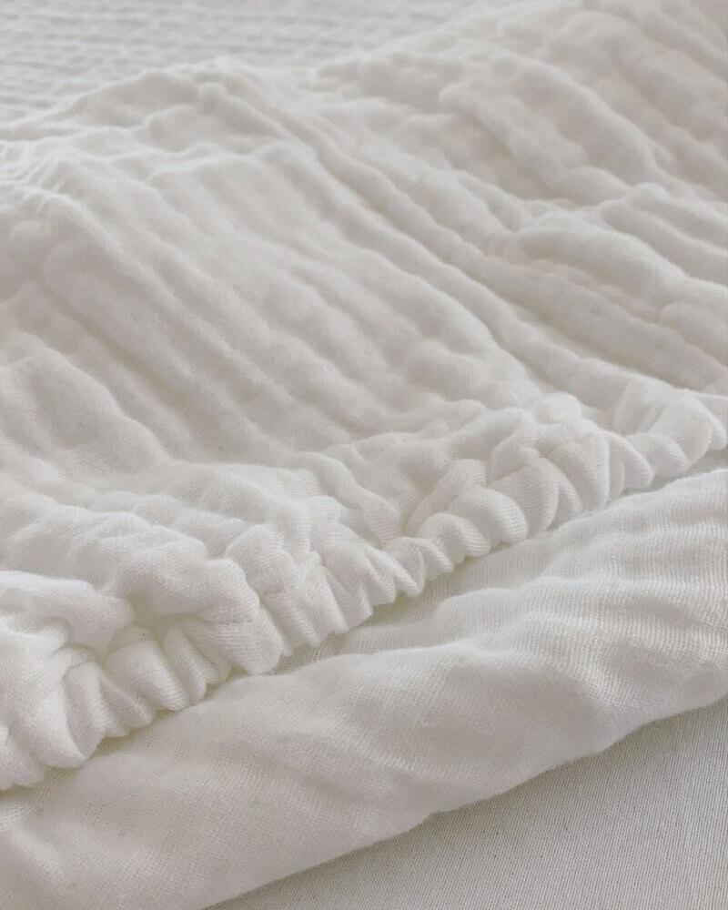 Muslin Blanket for Adults, Cotton Muslin Blanket