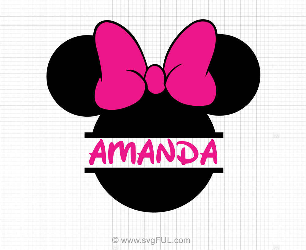 Free Free 169 Silhouette Minnie Mouse Bow Svg Free SVG PNG EPS DXF File