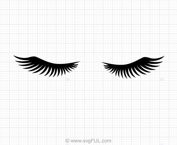 Download Eyelashes Svg Clipart - svgFUL