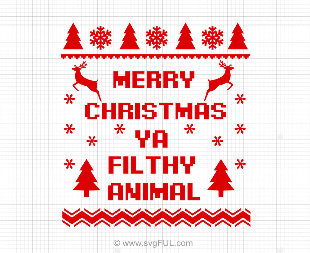 Merry Christmas Tree Svg Saying Svgful