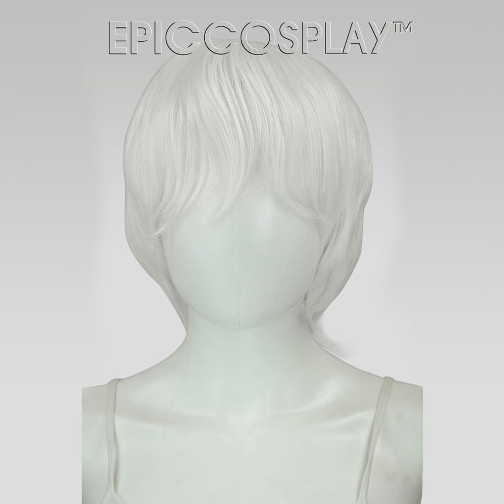 black and white cosplay wig