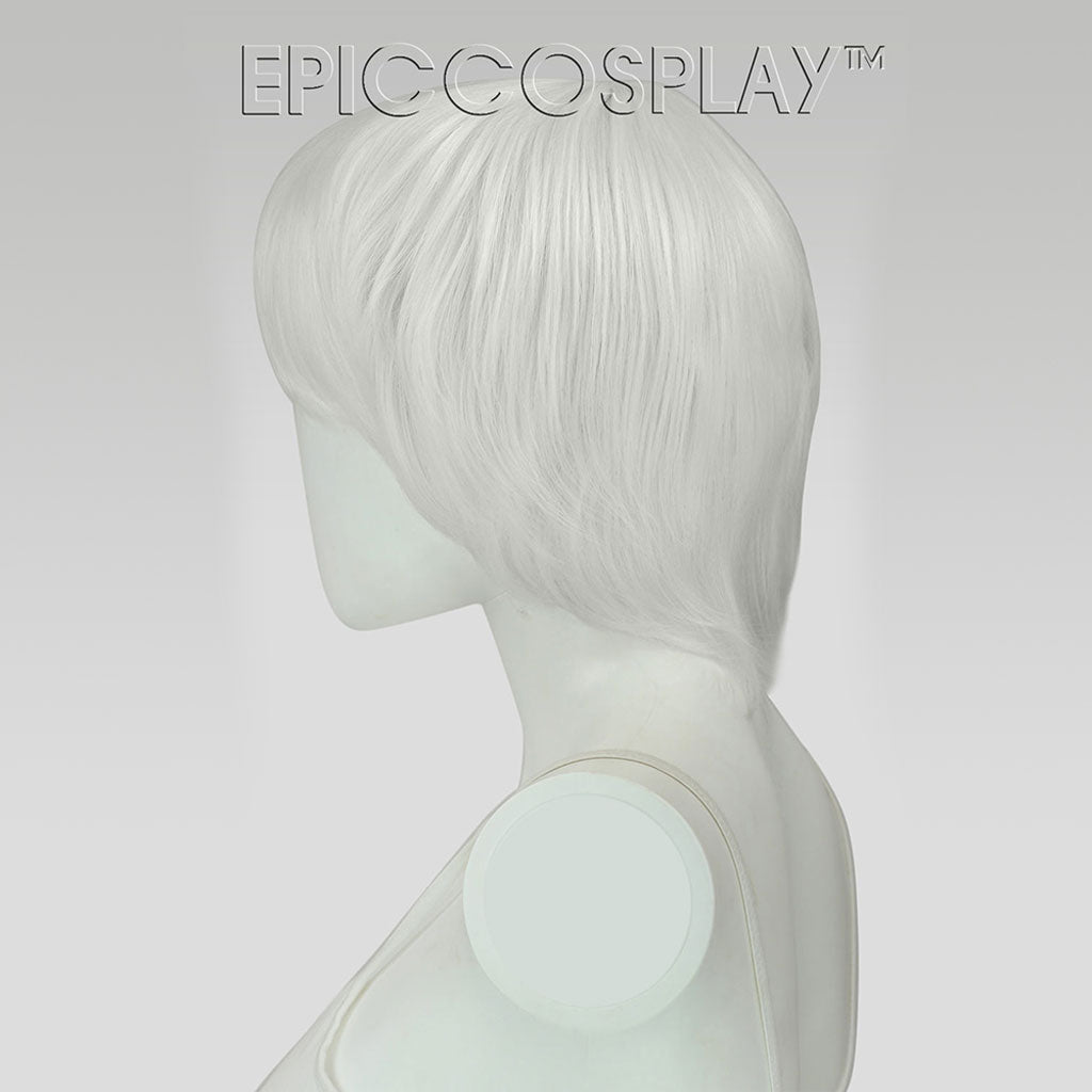 short white cosplay wig