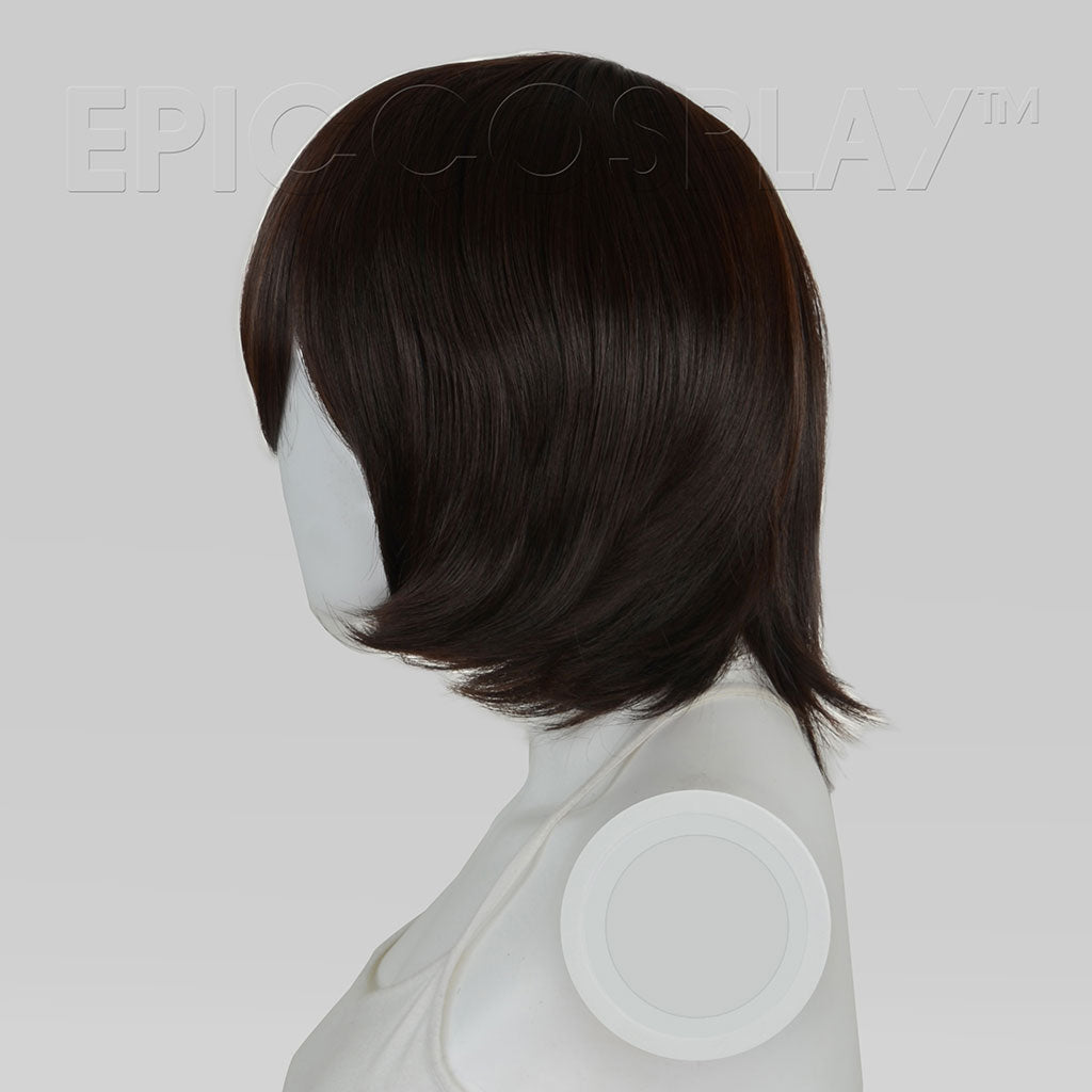 brown short cosplay wig